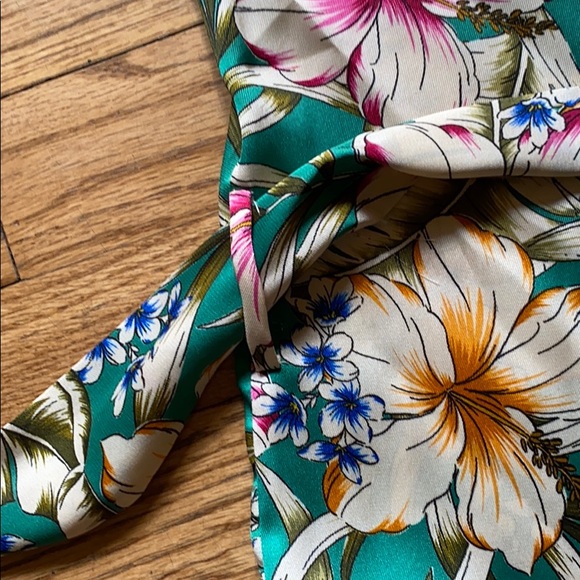 Zara halter neck floral jumpsuit worn once - Picture 5 of 8